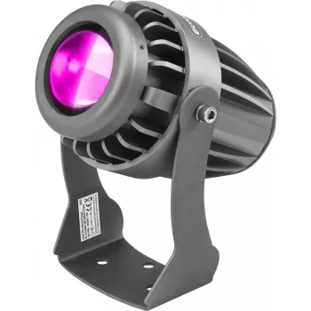 LED pinspot EUROLITE PST-10W rozā 10W prožektors akcentu apgaismojumam