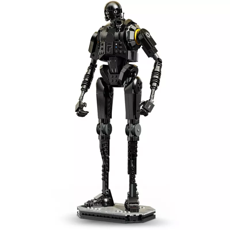 Saliekamā figūra LEGO Star Wars drošības droida K-2SO 75434 — 845 detaļas, 410 mm augstums, vecums 10+