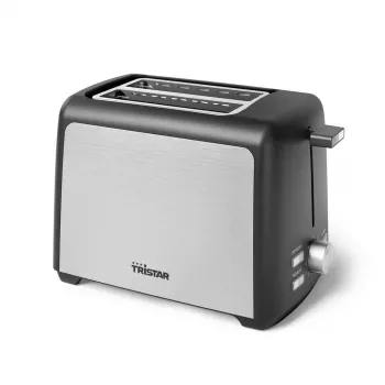 Tristar Toasteris | BR-1058 | Jauda 800 W | Slotu skaits 2 | Korpusa materiāls Plastmasa | Sudraba