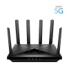 Galda bezvadu maršrutētājs Cudy P5 — Divjoslu Wi‑Fi 6, 5G Sub6, Dual NanoSIM, Gigabit Ethernet, 6 noņemamas antenas, 256 MB RAM