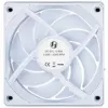 120 mm korpusa ventilators Lian Li UNI FAN CL Wireless — balts, bezvadu RGB vadība, saderīgs ar virknes savienošanu