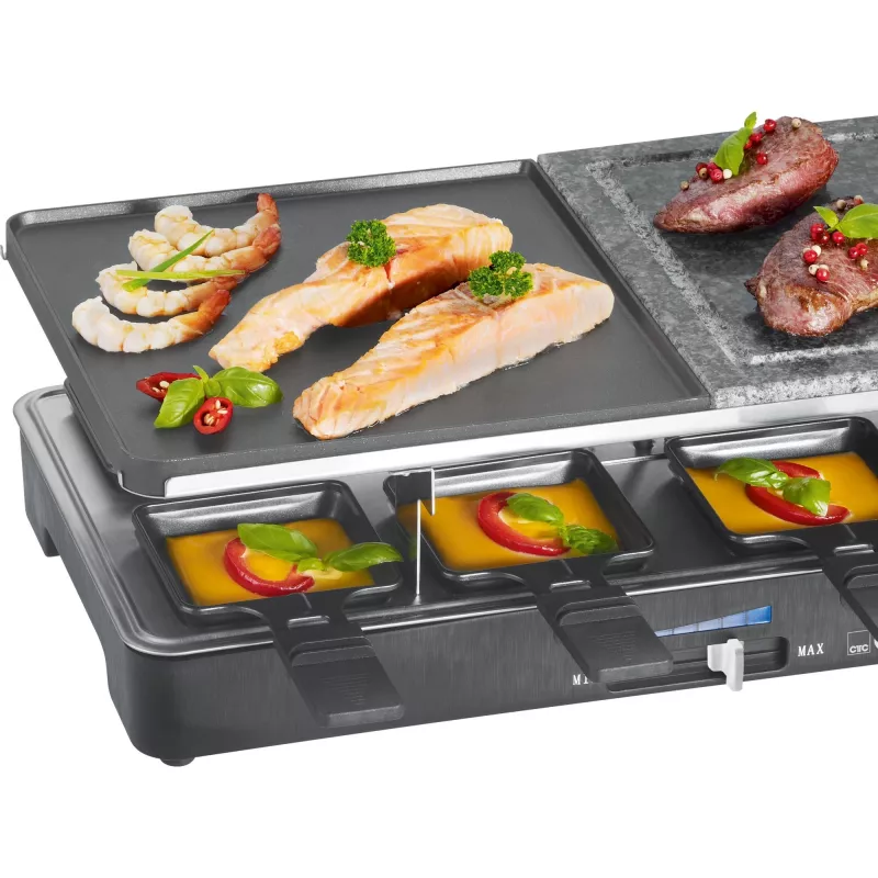 Clatronic 5,10 cm (2) 1 Raclette-Grill RG 3518 (261706)