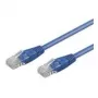 Wentronic Goobay CAT 5e komutācijas kabelis, U/UTP, Blue, 0.25 m - CCA Copper Mix (68608)