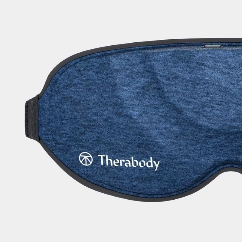 Therabody SleepMask masieris sejai, melns, zils