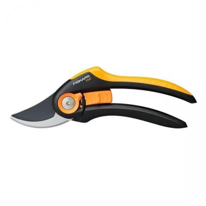 Fiskars Plus SmartFit P541 dārza apvedceļa šķēres melnas, oranžas