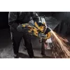 Leņķa slīpmašīna DeWalt DCG460N-XJ 54V bezsuku motors, 230 mm disks