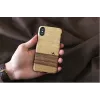 Telefona maciņš MAN&WOOD iPhone X/XS — terra Melns, aizsargājošs aizmugurējais vāciņš
