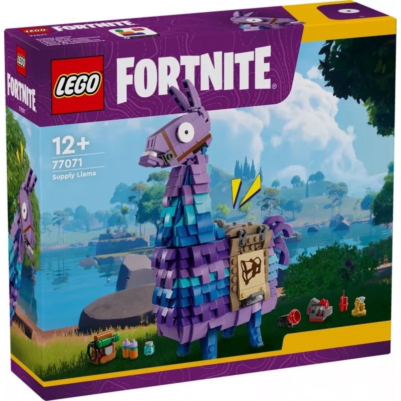 Uzglabāšanas rotaļlieta LEGO 77071 Fortnite Llama konstrukcijas rotaļlieta – LEGO zīmola uzglabāšanas un izstādes vienība