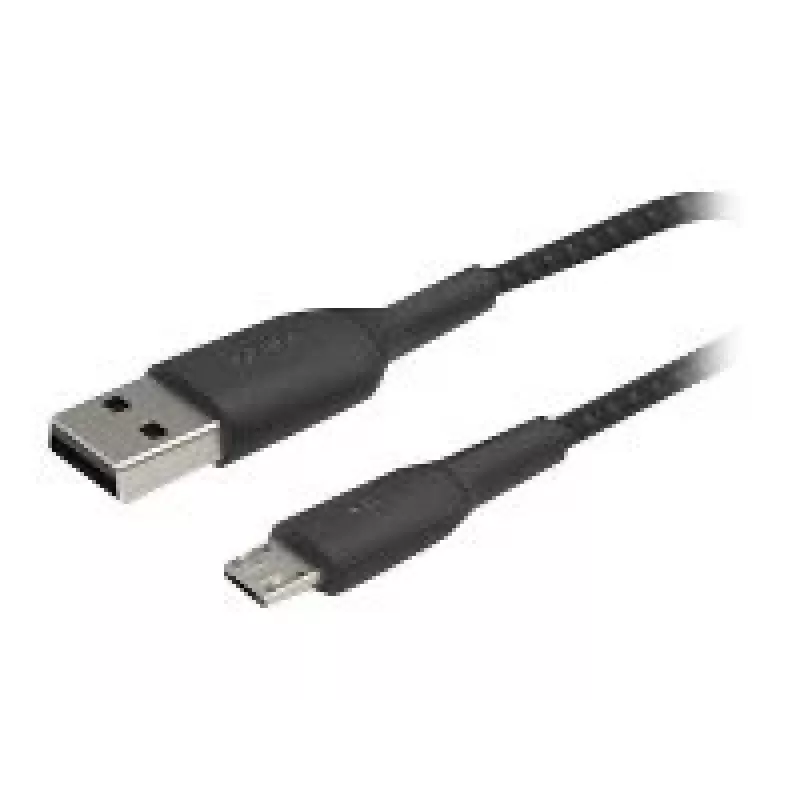 USB kabelis Belkin CAB007bt1MBK 1m USB A Micro-USB A Melns