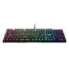 Razer BlackWidow V4 X mehāniskā spēļu tastatūra, Yellow Switch, ASV izkārtojums, vadu, melna