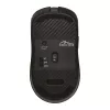 Bezvadu pele MEDIA-TECH MT1124 BT/RF Silent & Recharge — piemērota abām rokām, 3200 DPI, Bluetooth + 2,4 GHz USB, 6 pogas, uzlādējama