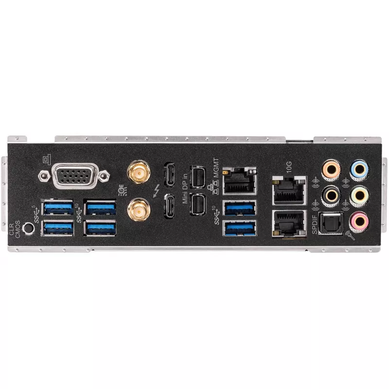 Mātesplate ASRock WRX80 CREATOR R2.0 — AMD WRX80, Socket sWRX8, E-ATX, 8× DIMM DDR4, 2 TB maks., Wi‑Fi 6E, 10Gb LAN, 7.1 audio
