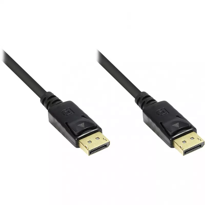 DisplayPort kabelis Alcasa 2m 2xDisplayPort melns