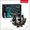 3D LED Puzzle Queen Annes L522H — dekoratīvs izgaismots modeļa komplekts