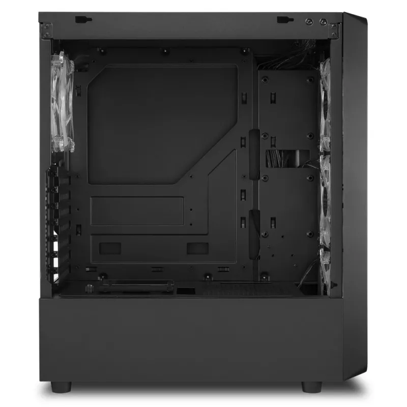 PC korpuss Sharkoon TK4 RGB Midi Tower Melns