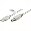 Goobay 50833 USB kabelis, pelēks