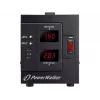 PowerWalker AVR 2000 SIV FR sprieguma regulators 2 maiņstrāvas kontaktligzdas 110 - 280 V melns