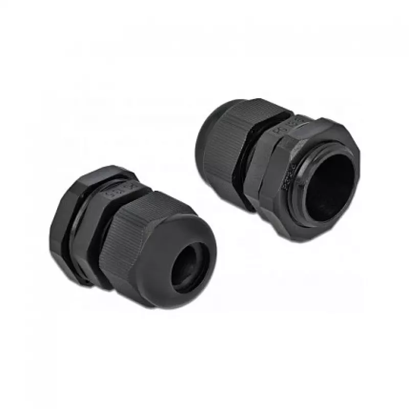 Kabeļu blīvslēgs DeLOCK 60198 melna plastmasa 10 gab.