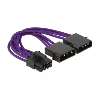 Iekšējais strāvas kabelis DeLOCK 83705 0,15 m PCI-E 8 kontaktu vīrišķais