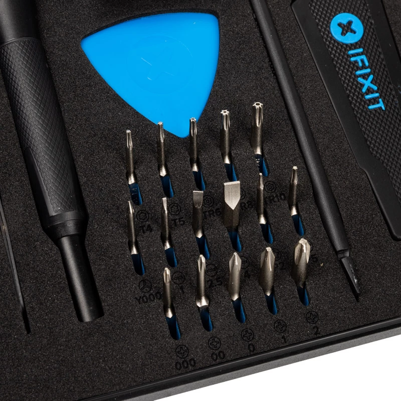 iFixit Essential Electronics Toolkit + salokāms antistatiskais paklājiņš