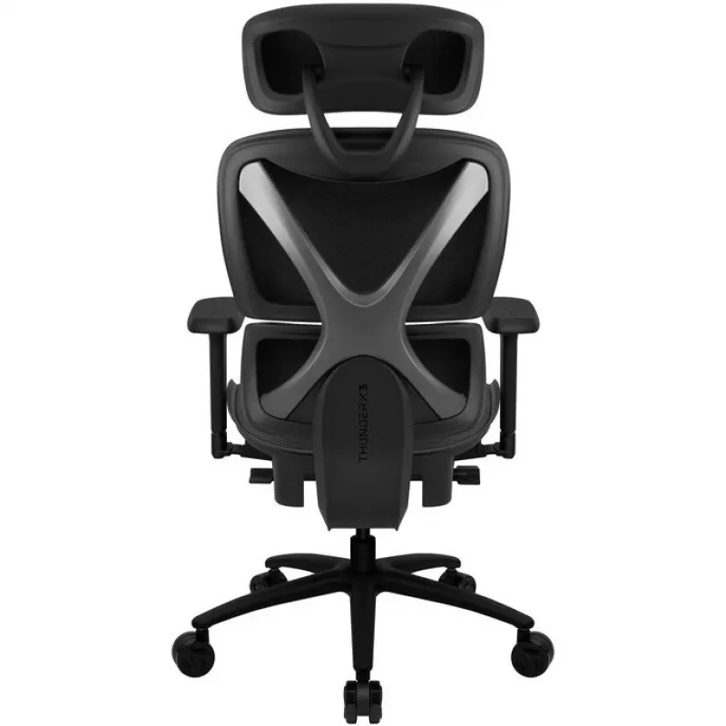 Biroja krēsls Thunder X3 XTC Ergonomic Loft Dark G — augsta atzveltne, regulējami roku balsti