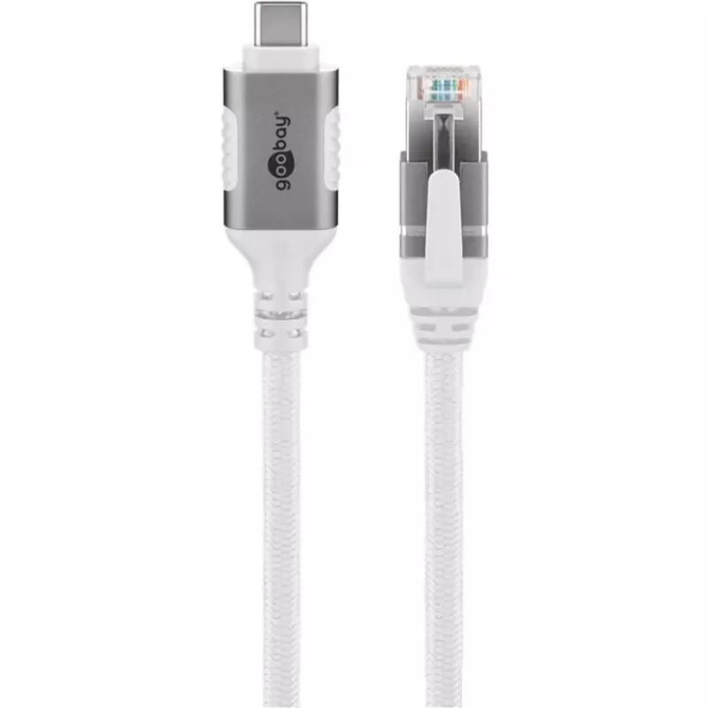 Goobay 74177 - tīkla adapteris kabelis USB 3.1 Type C Gigabit Ethernet 3 m - Network Card - 1.000 Mbps (74177)