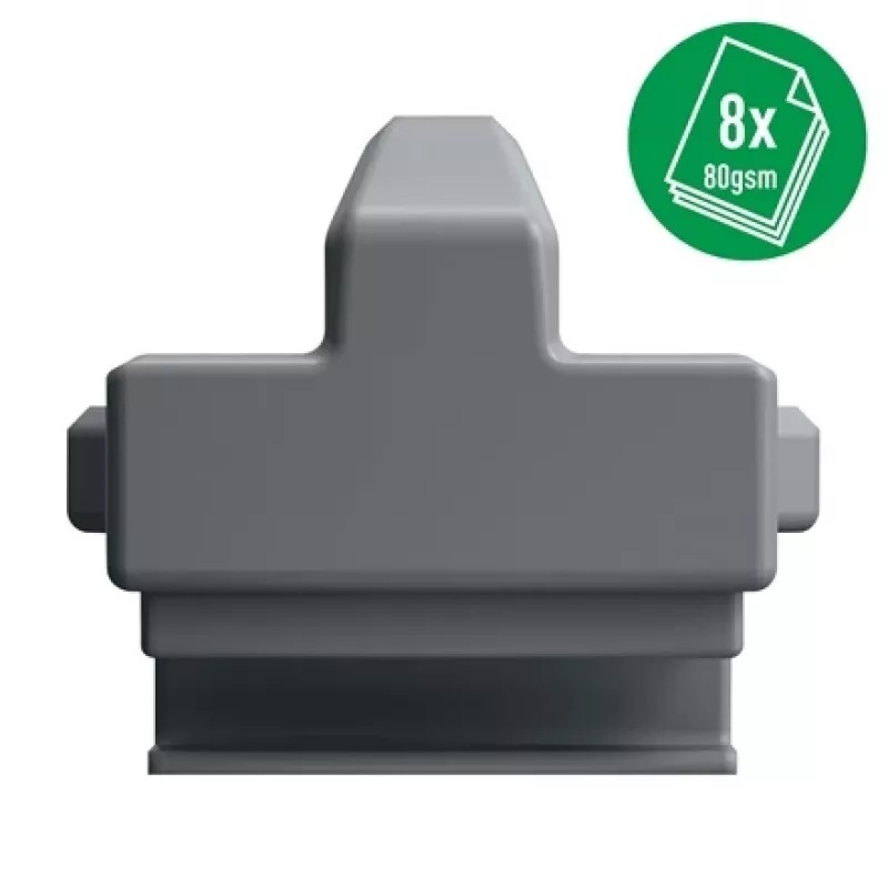 Leitz asmens precīzijas trimmerim Home A4, 8 loksnes, A4, tērauds, pelēks, 28 mm, 30 mm