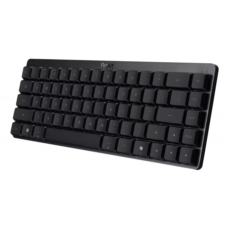 Tastatūra ASUS ProArt KD300 65% mehāniska RGB, USB + RF bezvadu + Bluetooth, melna