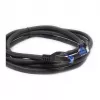 Good Connections Cat.6A plāksterkabelis SmartFLEX HF melns 0,15m