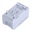 Termostats Alantec KTS, rotējoša vadība, IP20, plastmasas korpuss, pelēks, -45–70°C, 60×33×43 mm