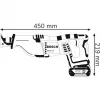 Bosch 0 601 64J 000 virzuļzāģis 2700 spm Melns, Zils, Sarkans, Sudrabains