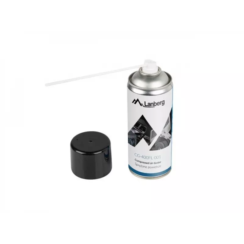 Saspiestā gaisa putekļu tīrītājs Lanberg CG-400FL-001 600 ml