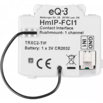 Homematic IP 153489A0 viedās mājas raidītājs Bezvadu Uzstādāms uz sienas RF bezvadu