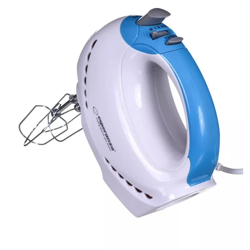Esperanza EKM010 rokas mikseris 300 W gaiši zils, balts