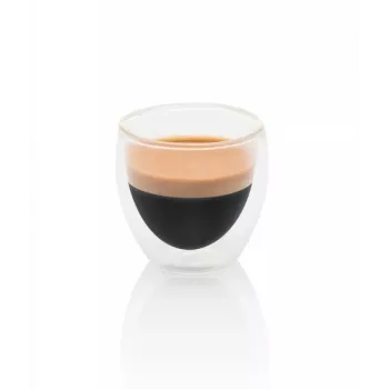Espreso glāžu komplekts Eta Espresso 80 ml caurspīdīgs borosilikāta stikls