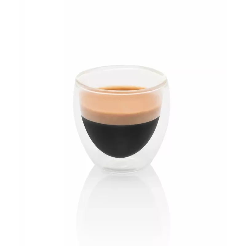 Espreso glāžu komplekts Eta Espresso 80 ml caurspīdīgs borosilikāta stikls