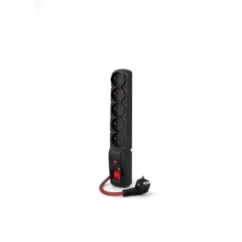 ACAR F5 POWER Melns 5 AC outlet(s) 230 V 10 m