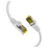 EFB-Elektronik RJ45 komutācijas kabelis Cat.6A S/FTP LSZHCat.7 tukšais kabelis balts 0,15 m ražotājs: EFB Elektronik (MK7001.0,15W)