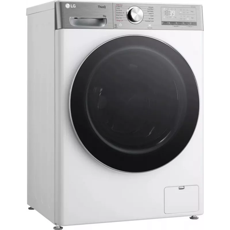 LG F2WR909P3W veļas mašīna, 9 kg, 47,5 cm, 1200 apgr./min