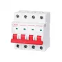 Miniatūrs automātiskais slēdzis HiSmart NV821679 4 polu 63 A 1000 V līdzstrāva