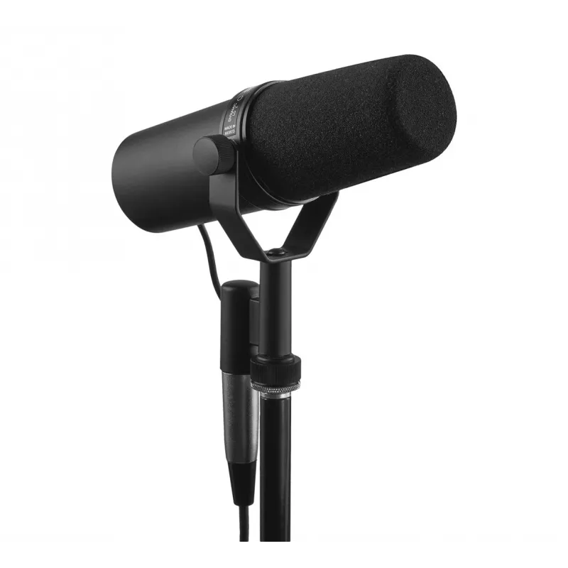 Shure SM7B mikrofons Melns Studijas mikrofons