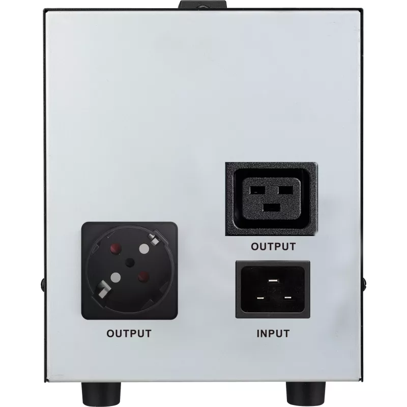 Bluewalker PowerWalker AVR 3000/SIV - automātiska sprieguma regulēšana - maiņstrāva 230 V - 2400 W - 3000 VA - 2 izejas kontaktligzdas (10120307)