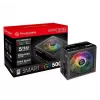 Thermaltake SMART RGB PS-SPR-0500NHSAWE-1 - Barošanas bloks (iekšējais) - ATX12V 2.3 - 80 PLUS - Maiņstrāva 230 V - 500 vati - aktīvā PFC - Melns