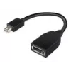 Lenovo 4X90L13971 DisplayPort kabelis Mini DisplayPort Melns