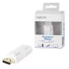 Dzimuma pārveidotājs LogiLink CV0100 DisplayPort uz HDMI Balts