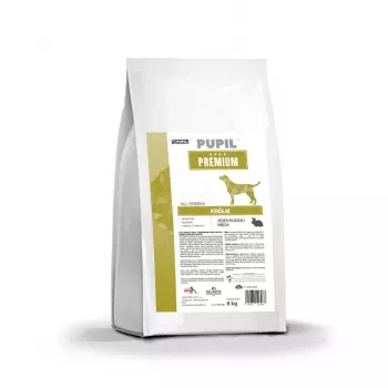 PUPIL Premium All Breeds Rabbit - sausā suņu barība - 8kg