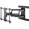 Goobay Pro TV sienas stiprinājums Pro FULLMOTION (L) plašs diapazons, melns - televizoriem no 94,00 cm (37) līdz 177,80 cm (70) (94-178 cm), pilna kustība (pagriežams un noliecams) līdz 70 kg (499