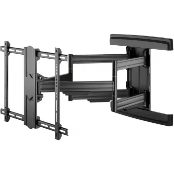 Goobay Pro TV sienas stiprinājums Pro FULLMOTION (L) plašs diapazons, melns - televizoriem no 94,00 cm (37) līdz 177,80 cm (70) (94-178 cm), pilna kustība (pagriežams un noliecams) līdz 70 kg (499