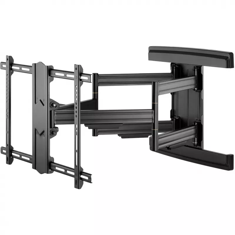 Goobay Pro TV sienas stiprinājums Pro FULLMOTION (L) plašs diapazons, melns - televizoriem no 94,00 cm (37) līdz 177,80 cm (70) (94-178 cm), pilna kustība (pagriežams un noliecams) līdz 70 kg (499