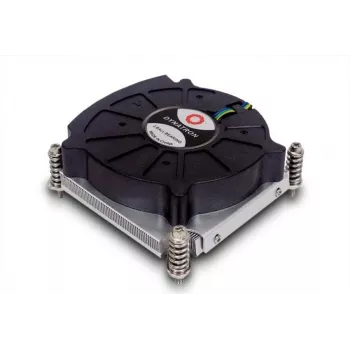 Inter-Tech K-6 - procesors - dzesētājs - 8 cm - LGA 1151 (Socket H4), LGA 1155 (Socket H2), LGA 1156 (Socket H) - 1200 apgr./min. - 3000 apgr./min. (88885490)